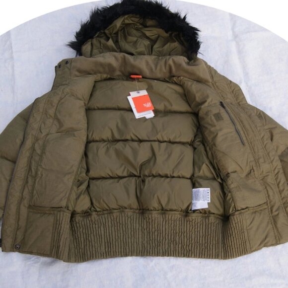 NWT Nike Duck Down Green Puffer Jacket Sz Large Hooded - Picture 2 of 3
